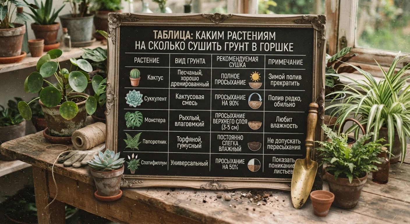 Нормы полива для растений