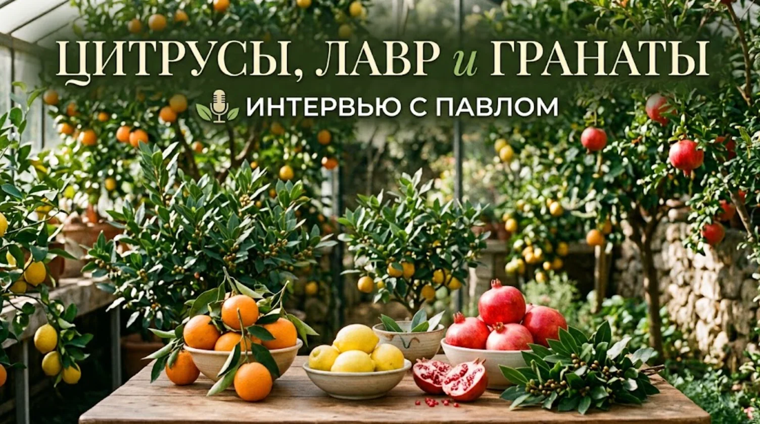  Интервью с создателем питомника LemosGarden Павлом: цитрусы дома, зимовка, пересадка, грунт и вредители